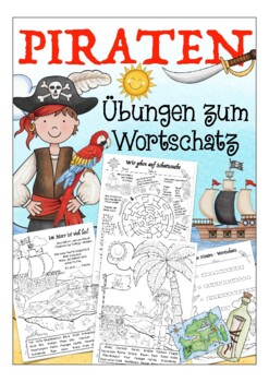 Preview of PIRATEN - Wortschatz Grundschule DAF / Deutsch, German primary school