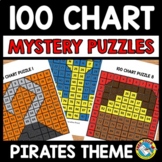 PIRATES MATH ACTIVITY 100 CHART MYSTERY PICTURE PUZZLES KI