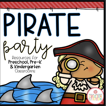 Preview of PIRATES (FORCE AND MOTION) UNIT FOR PRESCHOOL, PRE-K AND KINDERGARTEN