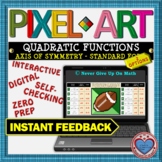 PIXEL ART: Axis of Symmetry & Vertex of Standard Form of Q