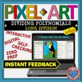PIXEL ART: Divide Polynomial - Long Division (2 Options) D