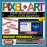 PIXEL ART (TC): Solve Proportion (Level 2: Solving Equations)