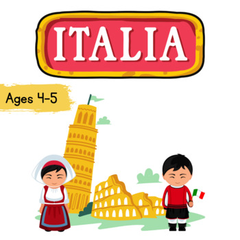 Preview of PK-K Around the World: Italy Workbook SAMPLE
