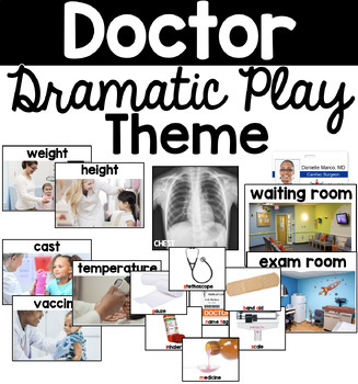 PK Dramatic Play Theme - Doctor Office by Mrs Romano | TpT