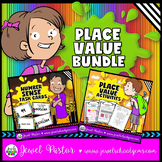 Place Value Activities BUNDLE (Task Cards and Worksheets)