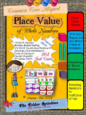 PLACE VALUE:  MATH CENTERS 264 TASK CARDS {COMMON CORE ALIGNED}