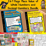 PLACE VALUE: MULTI-DIGIT WHOLE NUMBERS AND DECIMAL NUMBERS