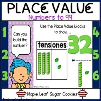 Preview of PLACE VALUE!!! TENS & ONES * No Prep Lessons & Follow Up Activities.