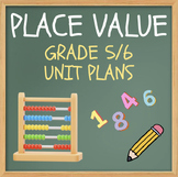 PLACE VALUE UNIT PLANS (Grade 5/6) - New Ontario Curriculum