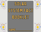PLANET RESEARCH FACT SHEET - SOLAR SYSTEM FACT SHEET - FRE