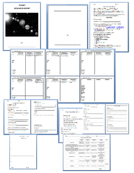 Preview of PLANET RESEARCH REPORT PROJECT