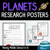PLANETS Research POSTERS (BW & COLOR)