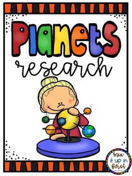 Preview of PLANETS RESEARCH WRITING