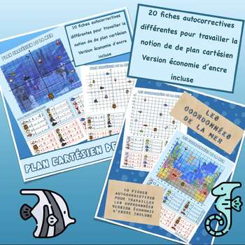 Preview of PLANS CARTÉSIENS DE LA MER - DUO PACK