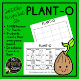PLANT BINGO FOR K-2