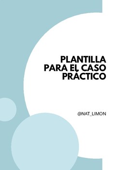 Preview of PLANTILLA PARA RESOLVER EL CASO PRÁCTICO