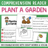Growing A Garden Decodable Reader Comprehension Vocab Plan