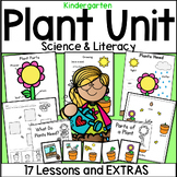 Kindergarten PLANT Unit with Plants Theme Literacy Activit