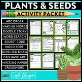PLANTS & SEEDS ACTIVITY PACKET word search early finisher 