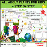 PLANTS WORKSHEETS -Plants Needs / Plants Life Cycle /From 