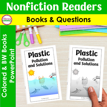 Preview of PLASTIC POLLUTION Earth Day Reading Comprehension Passages & Questions