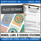 Plate Tectonics - Demo, Labs, and Science Stations