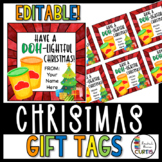 PLAY-DOH - CHRISTMAS GIFT tag for Students - End of Year Gift Tag