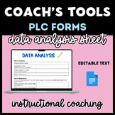 PLC Data Analysis Tool - Instructional Coach's Tools