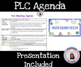 PLC Meeting Agenda Template & Increasing Rigor + Presentat
