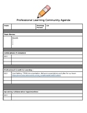PLC (Professional Learning Community) Agenda