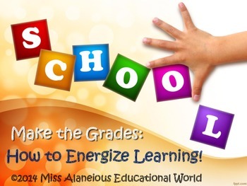 Preview of PLC Training ~ Making the Grade: How to Energize Learning