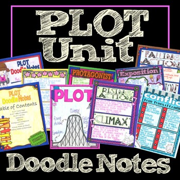 Preview of PLOT Unit with Doodle Notes