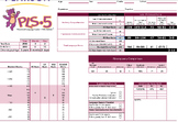Preview of PLS-5 Preschool Language Scales-5 scoring Calculator