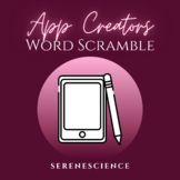 PLTW App Creators Word Scramble