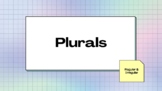 PLURALS Theory