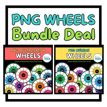 Preview of PNG Division and Multiplication Wheels