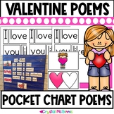 13 Valentine's Day Sight Word Poems Pocket Charts | Sight 