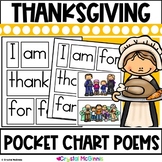 15 Thanksgiving Sight Word Poems Pocket Charts | Sight Wor