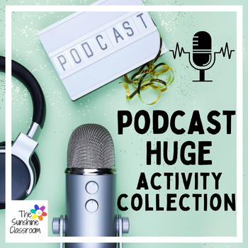 Preview of PODCAST HUGE ACTIVITY COLLECTION Media English Sound Design Foley Audio Genre