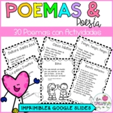Spanish Poems and Poetry Worksheets | Poemas y Poesías