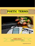POETIC TERMS/ FIGURES OF SPEECH/ STYLISTIC DEVICES/LITERAR