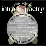 POETRY: A Creative Writing Unit Plan