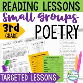 POETRY Small Reading Strategy Groups 3rd Grade Lessons & A