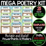 POETRY MEGA BUNDLE! Digital, Printable. COMPLETE Poetry Un