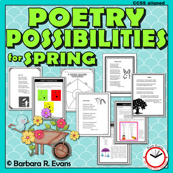 POETRY UNIT Spring Poetry Activities Spring Poetry Writing Poetry Forms