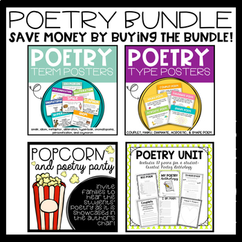 Preview of POETRY Unit Bundle