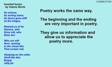Poetry Reading & Writing - 22 Sessions - Google Slides, Po