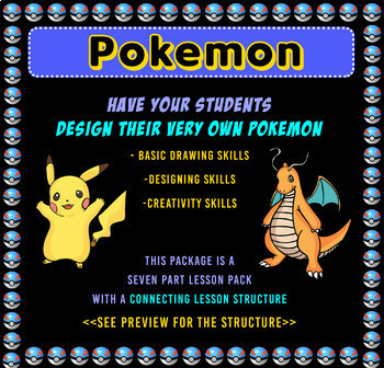 Preview of POKEMON Character Design Art Lesson Package [Connective]