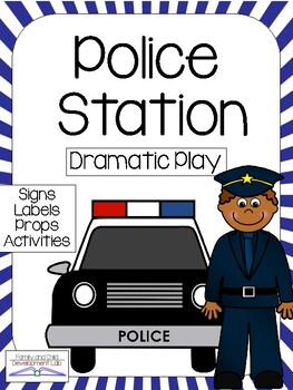 Police Station Or Detective Dramatic Play Center Tpt