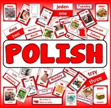 POLISH LANGUAGE TEACHING RESOURCES display posters flashca